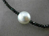 ESTATE LONG HANDCRAFTED AAA SOUTH SEA PEARL & BLACK SPINAL BY THE YARD NECKLACE