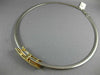 ASCH GROSSBARDT .16CT DIAMOND & AAA MULTI GEM 14KT TWO TONE GOLD NECKLACE #25979