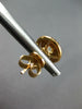 LARGE 1.29CT WHITE & FANCY YELLOW DIAMOND 18KT ROSE GOLD 3D HALO STUD EARRINGS