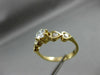 ESTATE 1CT ROUND DIAMOND 14KT YELLOW GOLD FILIGREE HEART ENGAGEMENT RING #21123