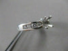 ESTATE .48CT ROUND DIAMOND PLATINUM 3D SEMI MOUNT ENGAGEMENT RING EF VVS 20173