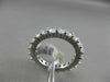 ESTATE 2.62CT DIAMOND 14KT WHITE GOLD CLASSIC SHARED PRONG ETERNITY WEDDING RING