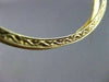 ANTIQUE WIDE 14KT Y VICTORIAN BLUE ENAMEL SOUTH SEA PEARL FILIGREE BANGLE #1746