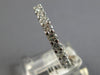 1.29CT DIAMOND 14K WHITE GOLD SHARED PRONG ETERNITY 3mm WEDDING ANNIVERSARY RING
