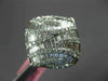 LARGE 2.55CT DIAMOND 18K WHITE GOLD 3D ROUND & BAGUETTE HERSHEY CRISS CROSS RING