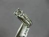 ESTATE 1.20CT DIAMOND 14K WHITE GOLD ROUND SEMI MOUNT ENGAGEMENT RING #11734