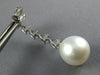 1.45CT DIAMOND & AAA SOUTH SEA PEARL 18KT WHITE GOLD 3D JOURNEY HANGING EARRINGS