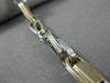ESTATE LARGE & LONG 14KT 2TONE GOLD SOLID FANCY LINK ITALIAN MEN BRACELET #22867