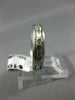 ANTIQUE WIDE .83CT DIAMOND PLATINUM 3D CLASSIC ETERNITY ANNIVERSARY RING #329