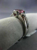 1.27CT DIAMOND & AAA PINK TOPAZ 14KT WHITE GOLD 3D SEMI FILIGREE ENGAGEMENT RING