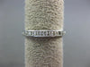 ESTATE 1.0CT DIAMOND 14KT WHITE GOLD 3D ETERNITY WEDDING ANNIVERSARY RING #22435
