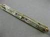 ANTIQUE LARGE .22CT OLD MINE DIAMOND & SAPPHIRE 14KT 2 TONE GOLD FILIGREE BROOCH