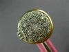 ESTATE EXTRA LARGE .46CT DIAMOND 18K WHITE & ROSE GOLD 3D DOME SHAPE FLOWER RING