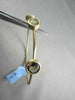 ANTIQUE HAMMER LOOK 3.92CT SMOKY TOPAZ & CITRINE 14KT YELLOW GOLD BANGLE !!!!