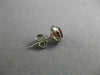 ESTATE 1.17CT DIAMOND & AAA GARNET 14KT WHITE GOLD ROUND HALO STUD EARRINGS