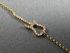 ESTATE .09CT PINK ROUND DIAMOND 18KT ROSE GOLD 3D GUITAR CLASSIC FUN BRACELET