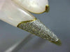 ESTATE WIDE 2.0CT DIAMOND & AAA WHITE QUARTZ 14KT YELLOW GOLD CRISS CROSS BANGLE
