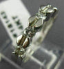 ESTATE .40CT DIAMOND 14KT WHITE GOLD 5 STONE CIRCULAR ANNIVERSARY RING #18143