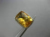 ESTATE LARGE 14.21CT DIAMOND & CITRINE 14KT BLACK GOLD 3D HALO FILIGREE EARRINGS