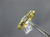 ESTATE .34CT BAGUETTE DIAMOND 14KT YELLOW GOLD CHANNEL ANNIVERSARY RING #22464