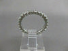 ESTATE 1.68CTW DIAMOND SHARED ETERNITY 14KT WHITE GOLD RING 2.5MM 6.25 #20960