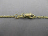 ESTATE DIAMOND 14K WHITE YELLOW GOLD OPEN HEART PENDANT + CHAIN 27MM #20162