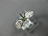 ESTATE .90CT DIAMOND 14KT WHITE GOLD CLASSIC 6 PRONG SEMI MOUNT ENGAGEMENT RING