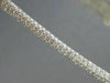 ESTATE WIDE & EXTRA LARGE 8.26CT DIAMOND 14K WHITE GOLD INSIDE OUT HOOP EARRINGS