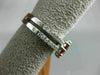 ESTATE 1.87CT DIAMOND & AAA ORANGE SAPPHIRE 14KT WHITE GOLD TWO ROW PROMISE RING