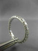 ESTATE 1.25CT ROUND DIAMOND 14KT WHITE GOLD 3D ETERNITY WEDDING ANNIVERSARY RING
