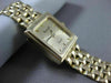 ESTATE 14KT YELLOW GOLD SIMPLE SQUARE QUARTZ SWISS MOVEMENT VICENCE WATCH #15530
