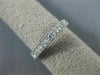 ANTIQUE .39CT DIAMOND PLATINUM CLASSIC FILIGREE MILGRAIN ANNIVERSARY RING #14315
