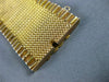 ANTIQUE WIDE & LONG 18KT ROSE GOLD CLASSIC WOVEN MESH HANDCRAFTED BRACELET #1556