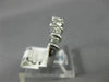 ESTATE .29CT DIAMOND 14KT WHITE GOLD CLASSIC SIX STONE ANNIVERSARY RING #20169