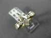 ESTATE 1.93CT DIAMOND 14KT WHITE & YELLOW GOLD MARQUISE ENGAGEMENT RING #21644