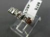 ESTATE .45CT ROUND CUT DIAMOND 14K WHITE GOLD 3D CHANNEL ANNIVERSARY RING #18148