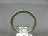 ANTIQUE .64CT DIAMOND 14KT WHITE GOLD 3D FILIGREE MILGRAIN ETERNITY RING #20463