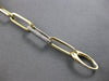 ESTATE 1.54CT DIAMOND 14KT 2 TONE GOLD 3D OVAL LINK BY THE YARD TENNIS BRACELET