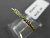 ESTATE .04CT ROUND DIAMOND 14KT YELLOW GOLD 3D 5 STONE MILGRAIN BEADED FUN RING