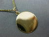 ESTATE 14KT YELLOW GOLD CIRCULAR SAINT JUDE THADDEUS PRAY FOR US PENDANT #25010