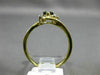 .52CT DIAMOND & AAA SAPPHIRE 14K YELLOW GOLD PEAR SHAPE INFINITY PROMISE RING