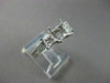 ESTATE 1.08CT DIAMOND 14KT W SEMI MOUNT FILIGTEE 3 STONE ENGAGEMENT RING #1399