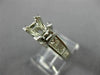 ESTATE 1.50CT DIAMOND 14KT WHITE GOLD CLASSIC 4 PRONG SEMI MOUNT ENGAGEMENT RING