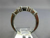 ESTATE .75CT DIAMOND 14KT WHITE GOLD 3D CLASSIC WEDDING ANNIVERSARY RING #18914