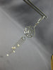 LARGE .75CT DIAMOND & AAA SOUTH SEA PEARL 18KT WHITE GOLD 3D CHANDELIER EARRINGS