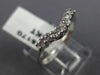 ESTATE .35CT DIAMOND 14KT WHITE GOLD 7 STONE "V" SHAPE ANNIVERSARY RING #18170