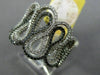 WIDE 1.0CT WHITE & BLACK DIAMOND 14KT WHITE GOLD INFINITY LOVE ANNIVERSARY RING