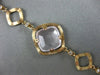 ESTATE 21.31CT DIAMOND SMOKEY TOPAZ & PINK QUARTZ 18KT ROSE GOLD ETOILE BRACELET