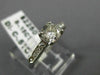ANTIQUE .66CT OLD MINE DIAMOND PLATINUM CLASSIC 7 STONE ENGAGEMENT RING #25521