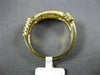 ESTATE .60CT DIAMOND 14KT YELLOW GOLD 3D SIX STONE ROUND ANNIVERSARY RING #5695
